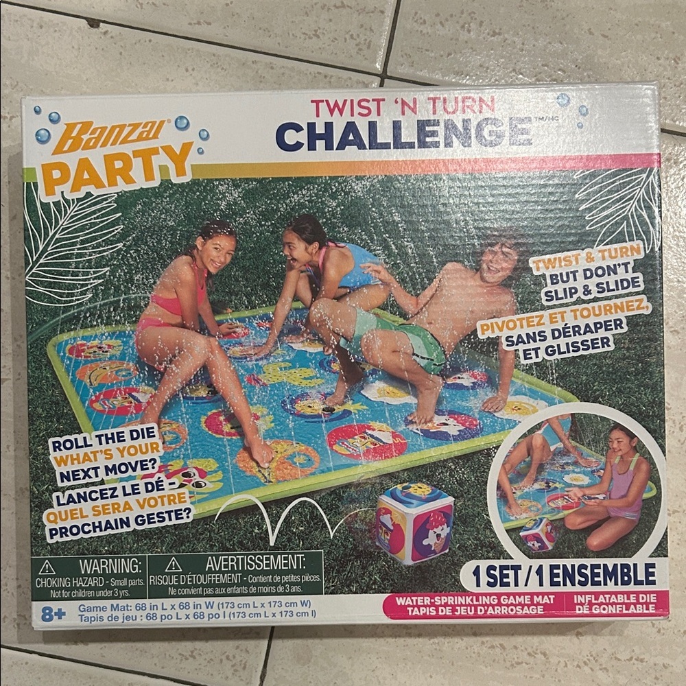 NEW 🆕 Banzai Twist 'N Turn Challenge Water Game Sealed